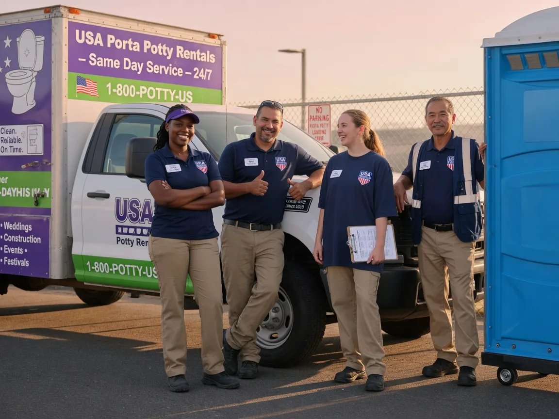 Porta Potty Rental company in Townville, PA
